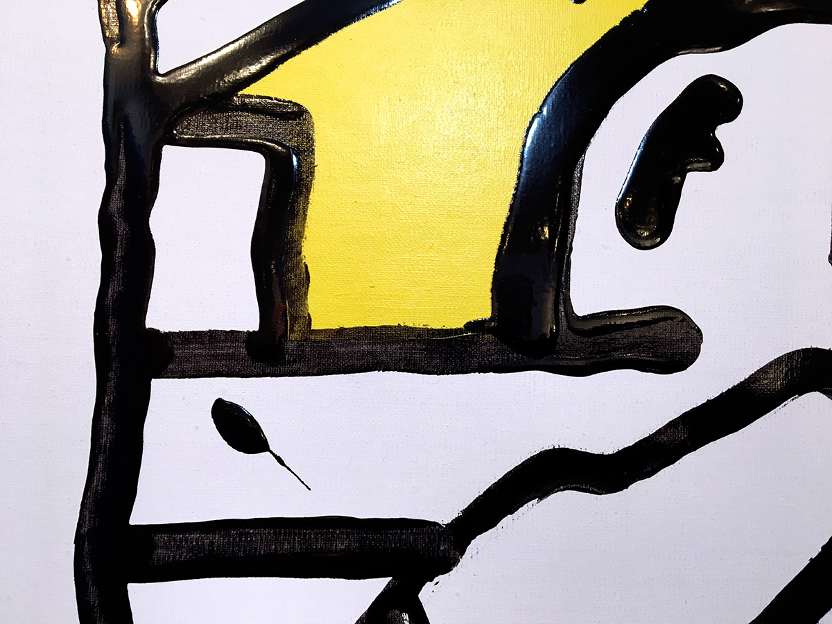 Darren-John-Parallel-Primary-detail2 Darren John Artist Painting