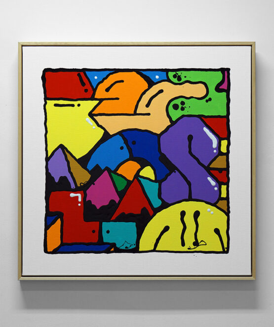 Darren John London Abstract Painting