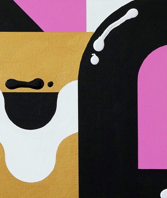 Darren John Parallax Intervention Painting