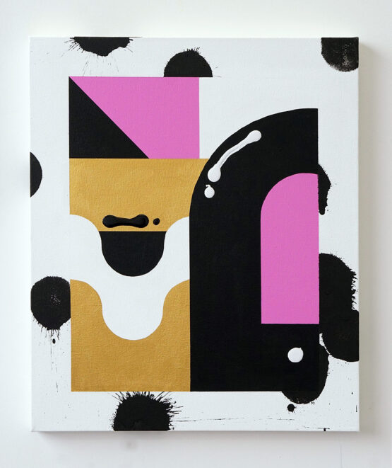 Darren John Parallax Intervention Painting