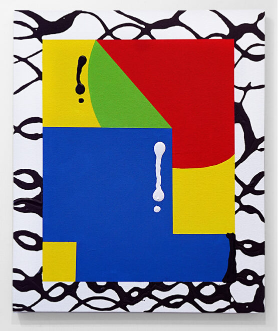 Darren John Primary Abstract Painting London