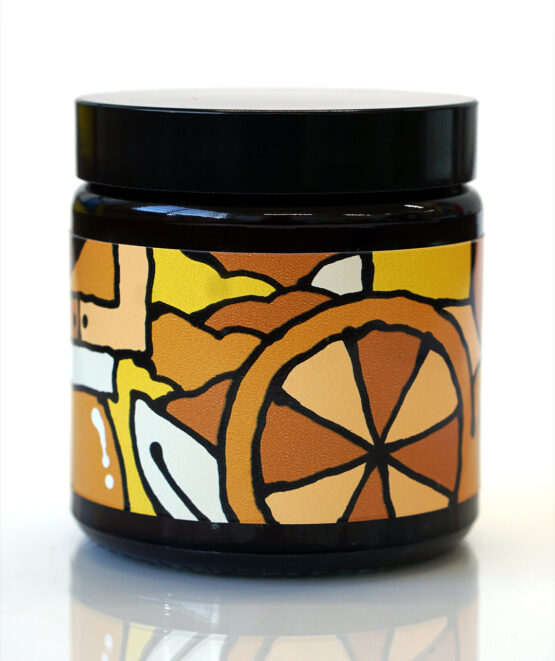 Custom Artist Candle - Orange