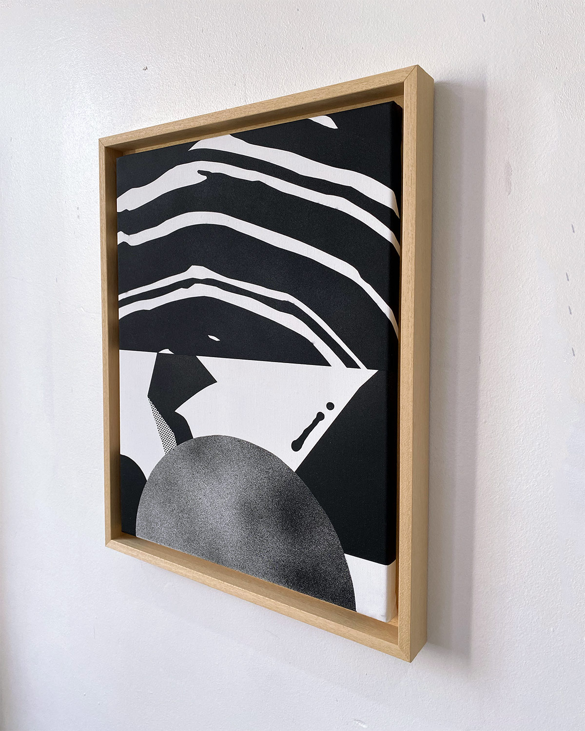 Monochrome Abstract paintings