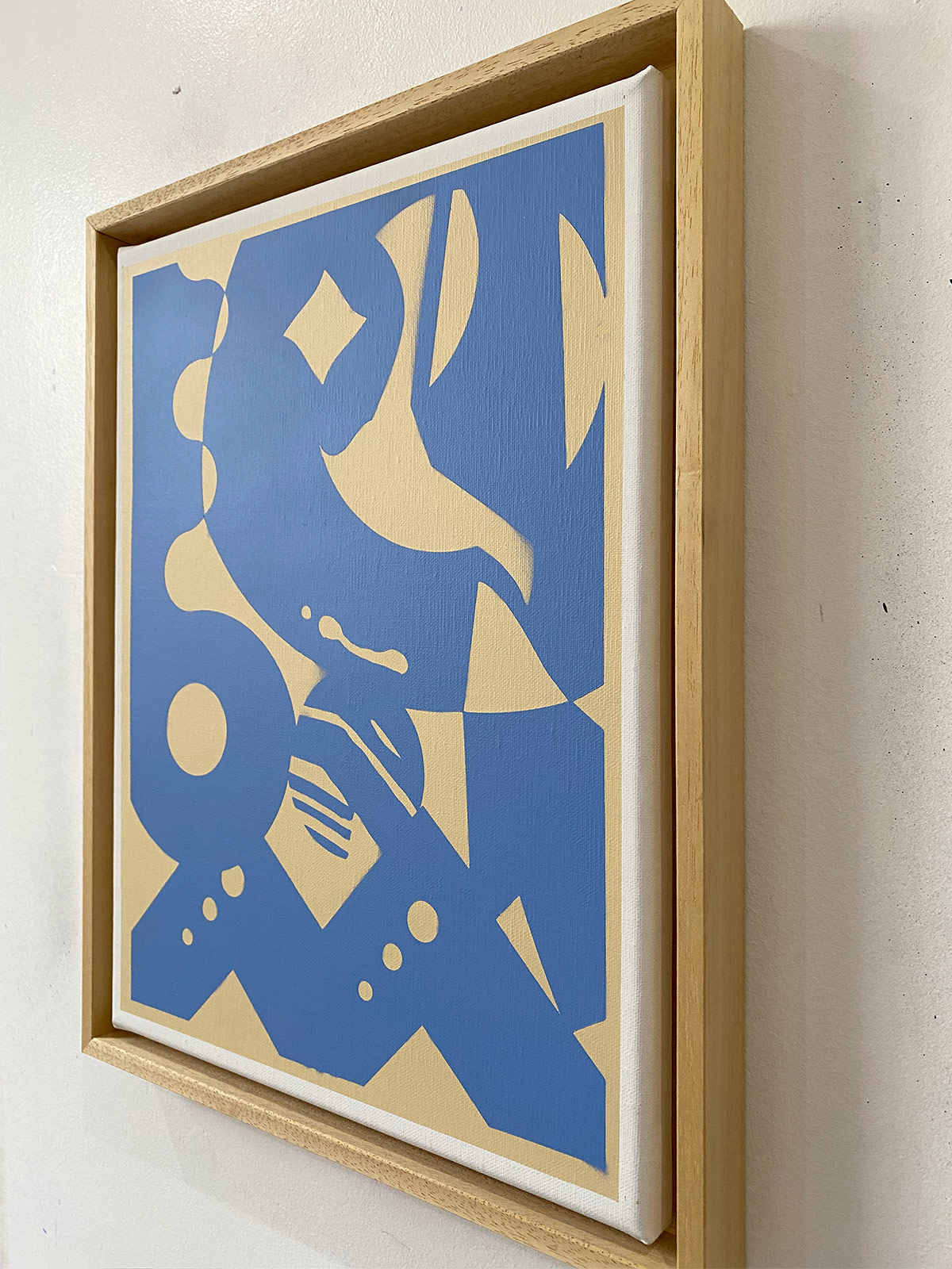 Darren John Mono Mobile Blue 01