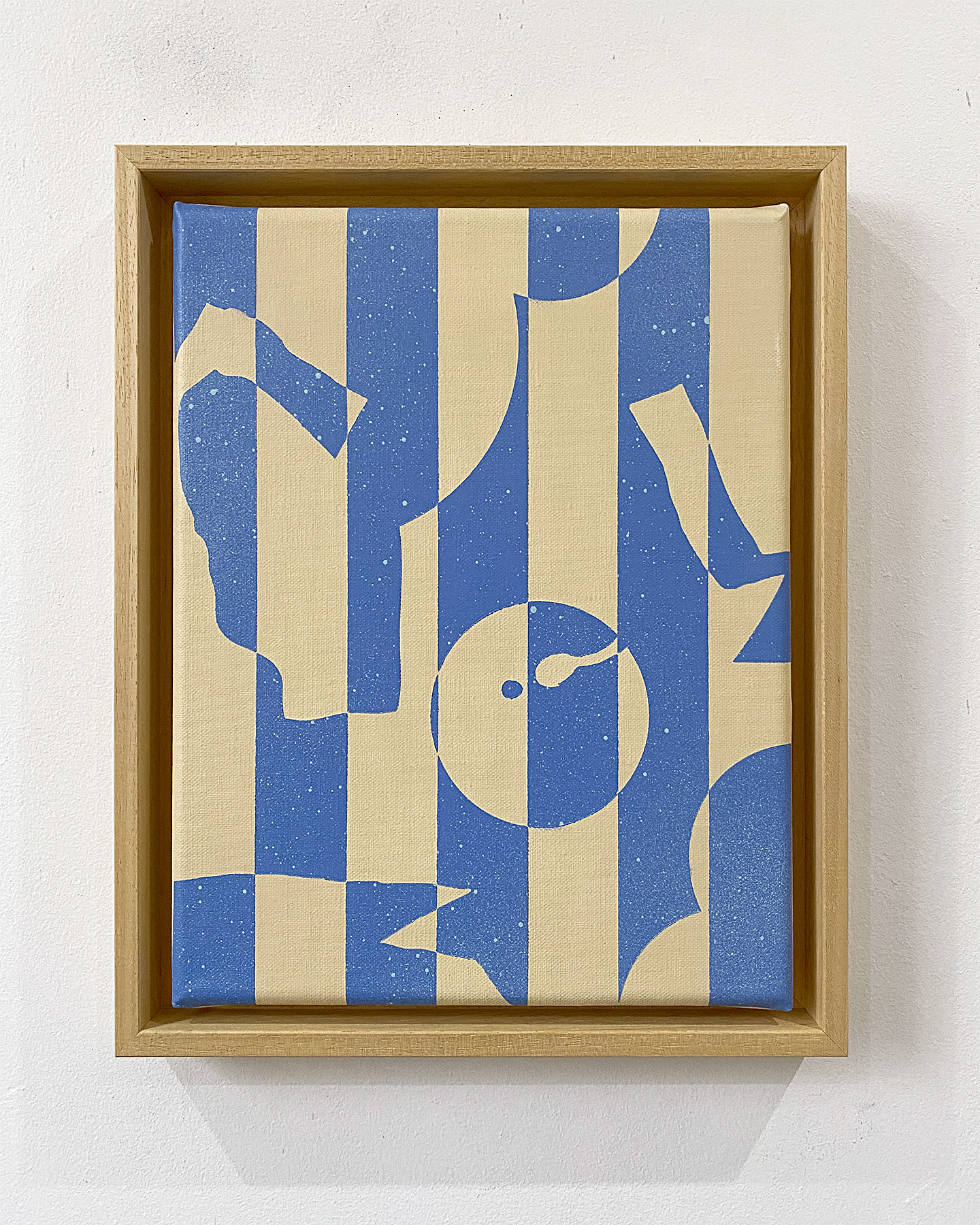 Darren John Striped Mobile Blue 00