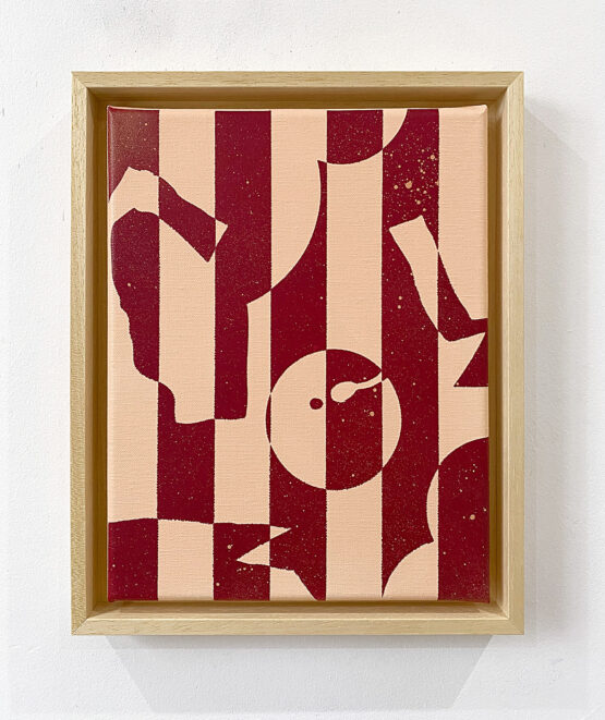 Striped Mobile Red